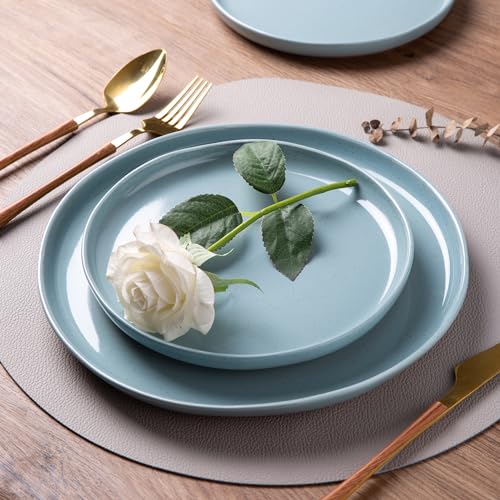 Dinnerware Sets for 4 (Stone Blue / Service For 4(12Pcs))