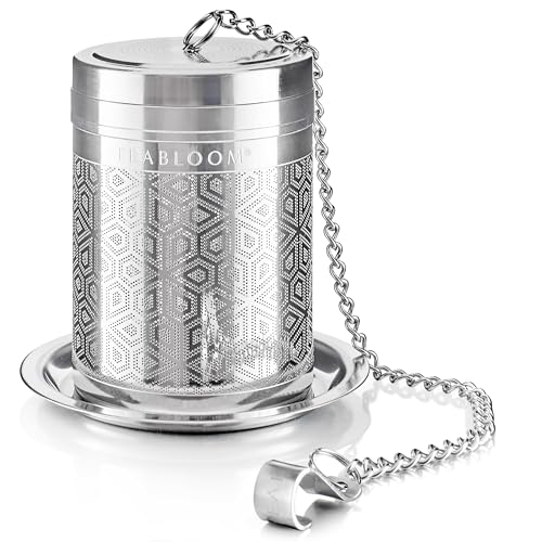 Elegant Stainless Steel Loose Leaf Tea Infuser (Large)