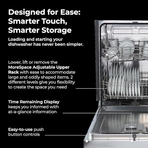 24" Hybrid Tub Dishwasher (Fingerprint Resistant Stainless Steel)