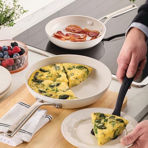 Ceramic Induction Skillet Set (Porcelain / 8.25-Inch & 10-Inch)