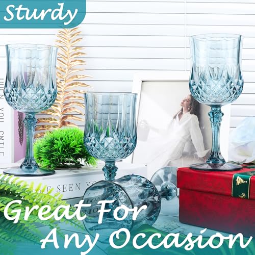 12Pack Plastic Wine Glasses (12 Count)