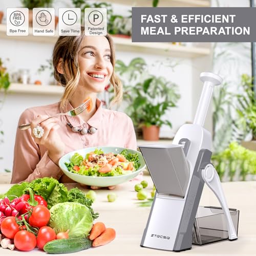 Safe Mandoline Slicer for Kitchen