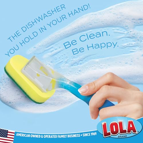Soap Dispenser Dish Wand Sponge Head Refills (12 Count)
