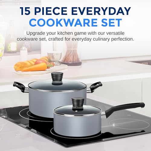 Kitchenware Pots & Pans Basic Kitchen Cookware (Gray)