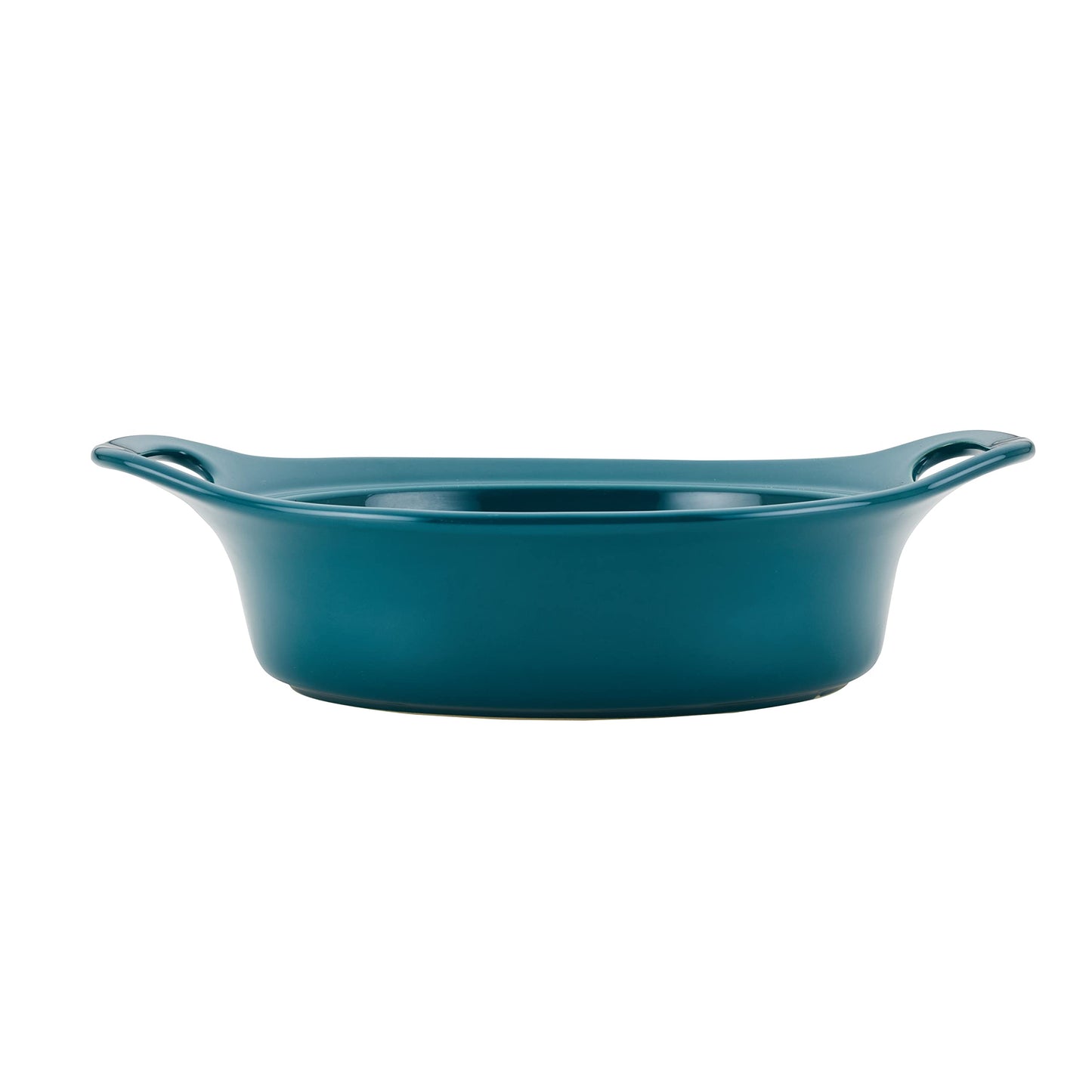 Solid Glaze Ceramics Casserole Bakeware (Teal)