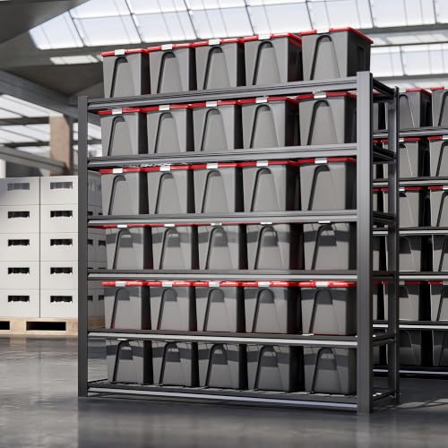 6 Tier Heavy Duty Garage Shelving (6T 62" W x 24" D x 84" H)
