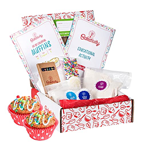 Confetti Muffins Kids Baking Kit with Pre (Funfetti Muffins)