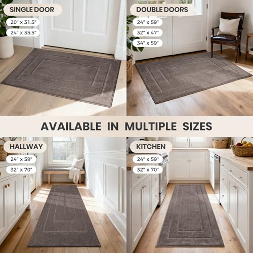 Hallway Runner Rug (Grayish Brown / 2'8" x 5'10" (Runner))