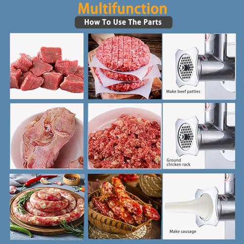 Commercial Electric Meat Grinder 1500w (1500W)