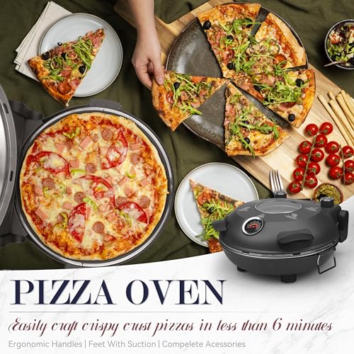 Electric Pizza Oven Indoor Countertop