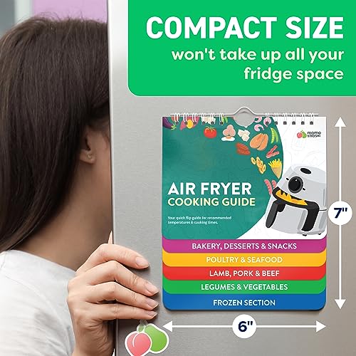 Air Fryer Cheat Sheet Magnets Booklet