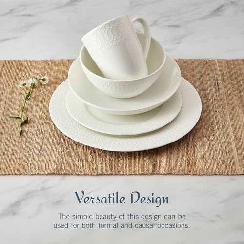 Levi 40 Piece Bone China Dinnerware Set