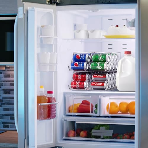 Soda Can Organizer for Fridge & Freezer