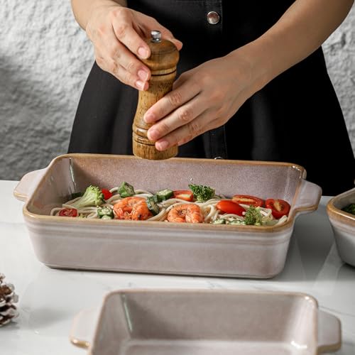 9x13 Baking Dish Set (Sand Color)