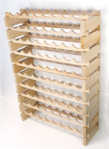 Modular Wine Rack Beechwood 32