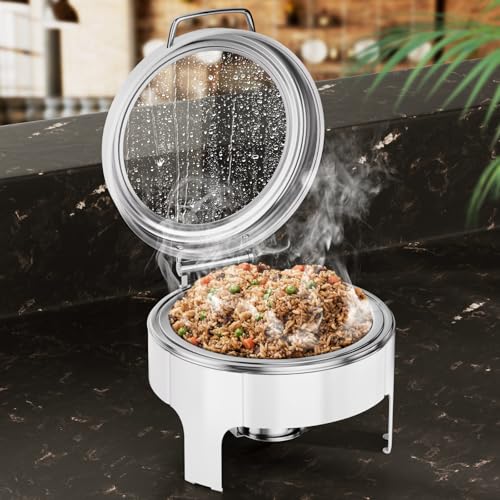 Chafing Dishes for Buffet (White)