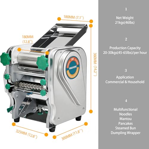 Commercial Pasta Maker Machine (XL180-3/9US)