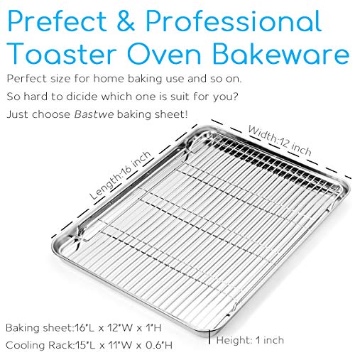 Cookie Sheet and Cooling Rack Set