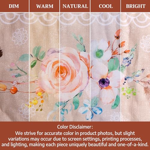Double Oven Mitts 100% Cotton Double Oven Glove (065 - Ibiza - Beige / 7" x 35" (Double Oven Mitt))
