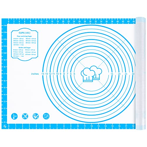 26"x16" Large Durable Silicone Baking Mat for Pastry and Bread