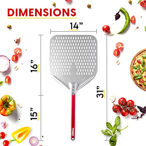 14” Perforated Pizza Peel