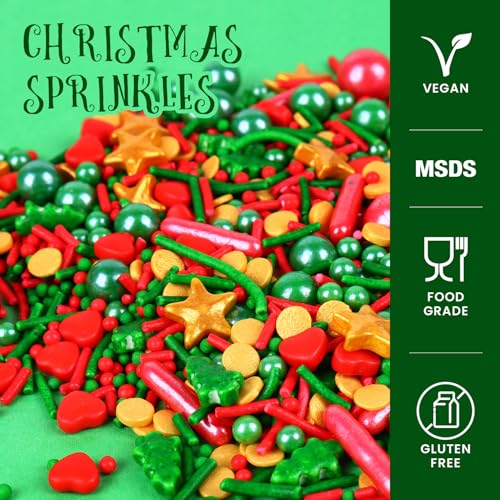 Christmas Sprinkles for Cookies
