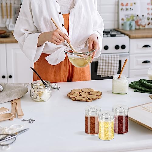 Spice Jars 3 Pack 3 oz Spice Bottles with Shaker Lids (3oz / 80ml)