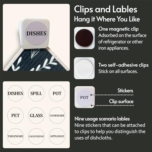 Swedish Dishcloths (Simple Leaf)
