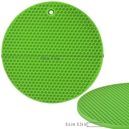 Silicone Trivets Mat (6 Count)