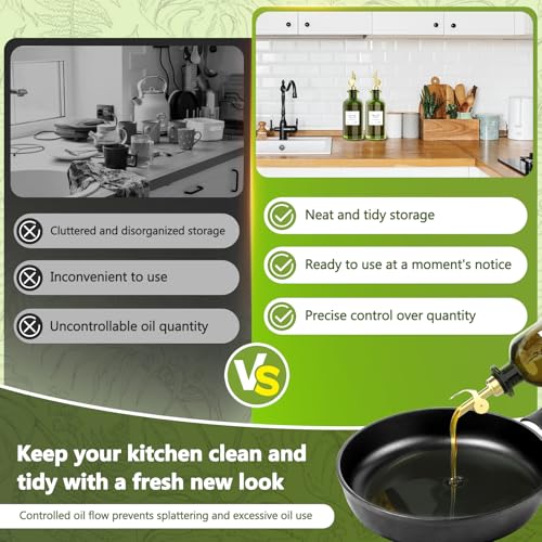 Olive Oil Dispenser Set of 2 (2 Count)