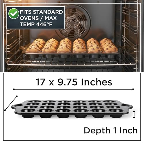 Mini Muffin Pan 24 Cup