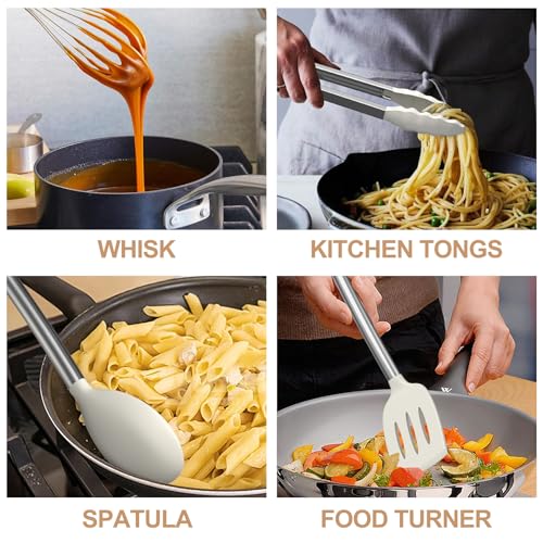 Kitchen Utensils Set (White)