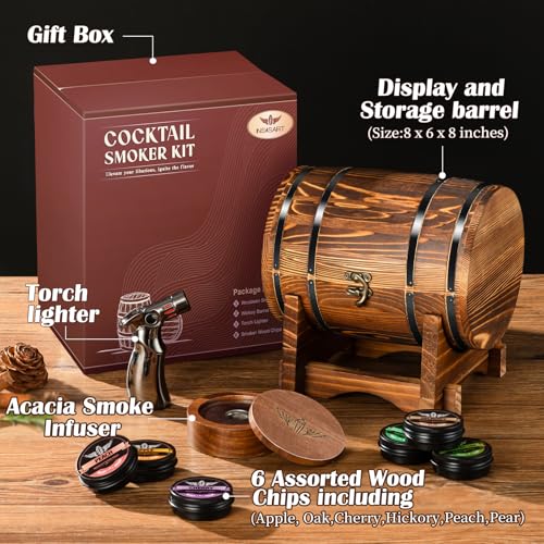 Whiskey Smoker Kit (Charred)