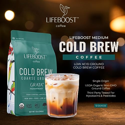 Low Acid Cold Brew Coffee (12 Ounce (Pack of 1))
