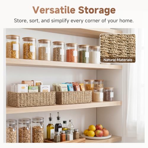 Toilet Paper Basket (Natural(Seagrass) / 15 ¾"L x 6 ½"W x 4 ¼"H)