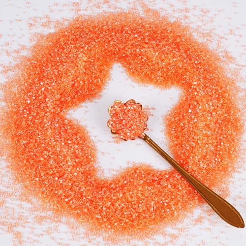 Orange Sanding Sugar Sprinkles (Orange)