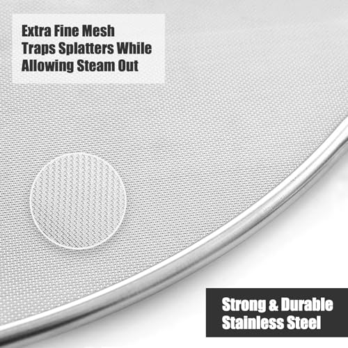 Splatter Screen for Frying Pan (3 Count)