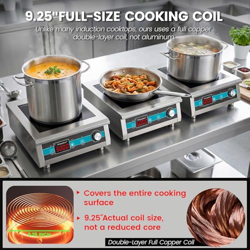 Commercial Induction Cooktop