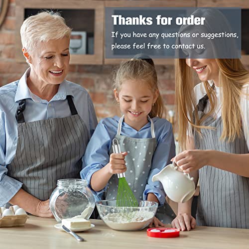 Green Silicone Whisk Set of 3