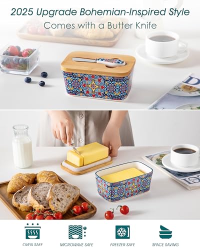 6.5" Butter Dish with Lid