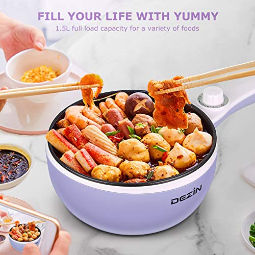 Hot Pot Electric (1.5 L (Without Steamer) / Purple)