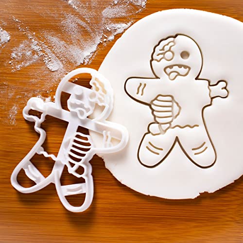 Zombie Gingerbread Man cookie cutter