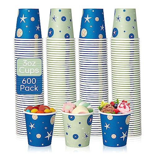 3 oz Bathroom Cups (3OZ - Green and Blue)