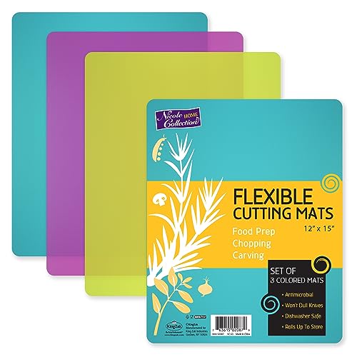 Flexible Cutting Mats Set of 3 (Assorted Colors)