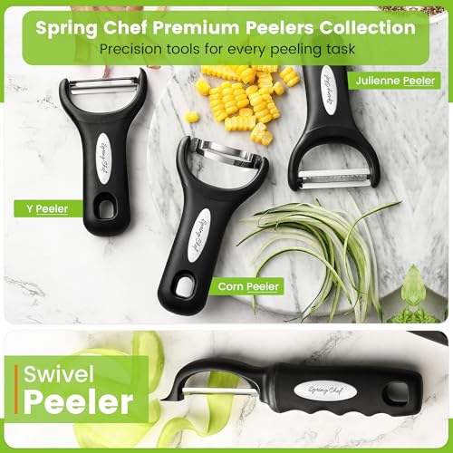 Swivel Vegetable Peeler & Y Potato Peeler w (2 Count)