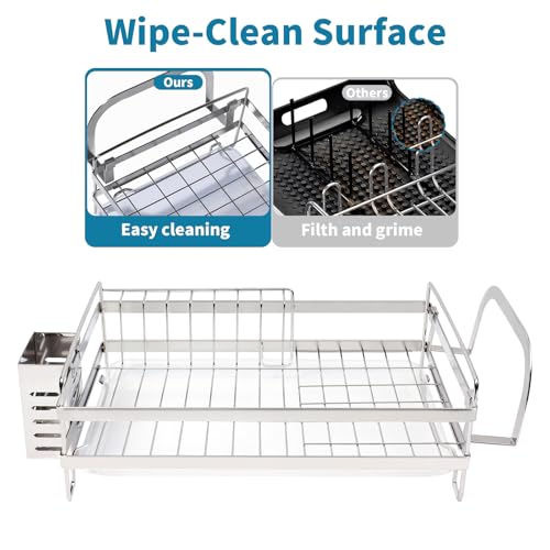 Stainless Steel Dish Racks for Kitchen Counter
