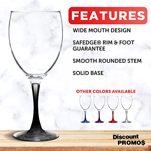 Nuance Wine Glasses by ARC 10.5 oz. Set of 10 (10 Count)