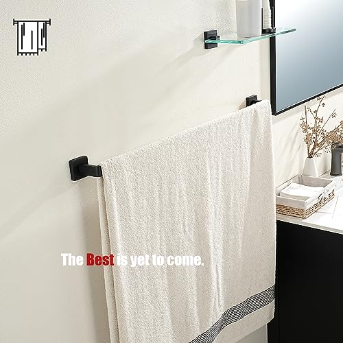 Black Towel Bar (32.36 Inch / Matte Black)