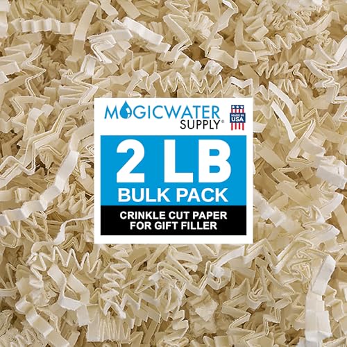 MagicWater Crinkle Cut Paper Gift Basket Filler (32 Ounce)