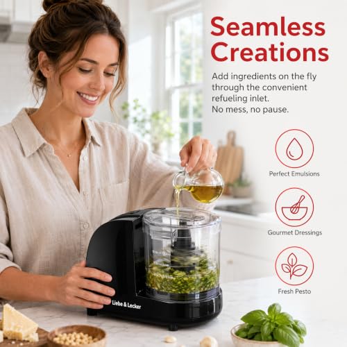 Mini Food Processor 1.5 Cup Electric Food Chopper